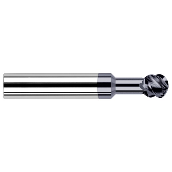 Undercutting End Mill - 270 High Helix, 0.0781" (5/64), Finish - Machining: AlTiN